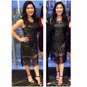 Sequins fringe dress ✨